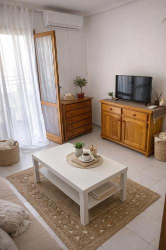 Apartamento a 150 m de la playa con terraza wifi y aire acondicionado - Santiago de la Ribera