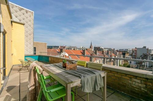 Penthouse with big terrace and sea view, Ostenda (zdjęcie 4)