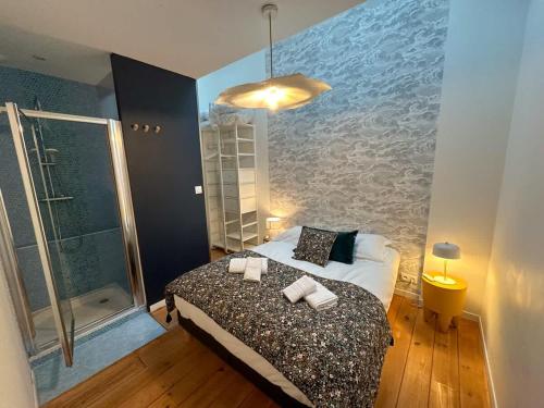LOFT DES SABLES - Loft moderne à 50m de la plage gîte à louer Kergoff