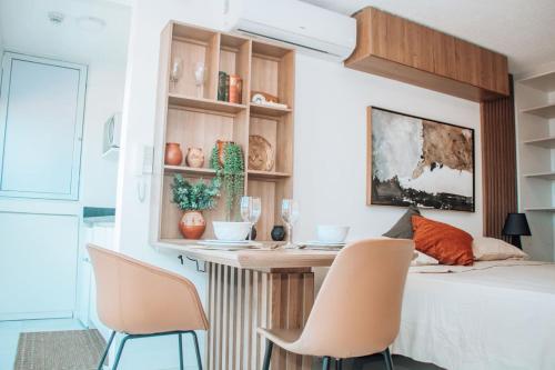 Stylish studio with gym, padel court and pool in Mariano Roque Alonso
