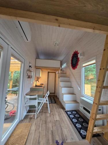 Oaza Święty Spokój - Tiny House z Balią i Jacuzzi przy rzece Narew (Oaza Swiety Spokoj - Tiny House z Balia i Jacuzzi przy rzece Narew) in Szelkow