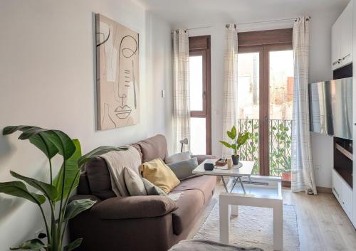 Chic Studio with Castle View Balcony and A/C