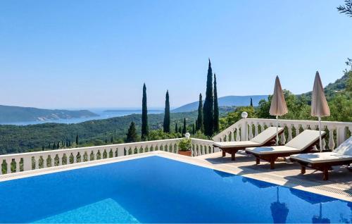 Swimming pool, Gorgeous Home In Herceg Novi in Herceg Novi