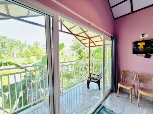 صالة مشتركة/ منطقة التلفزيون, Himadri Retreat in Paralikunnu