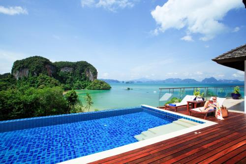 Balcony/terrace, Paradise Kohyao resort in Phang Nga