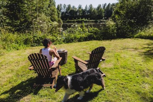 Richecourt - Parcel Tiny House - Tiny House 2 vue lac en Picardie MAE-3503 in 克雷西塞爾河畔