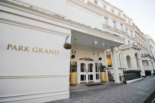 Hotellet från utsidan, Park Grand Paddington Court in London