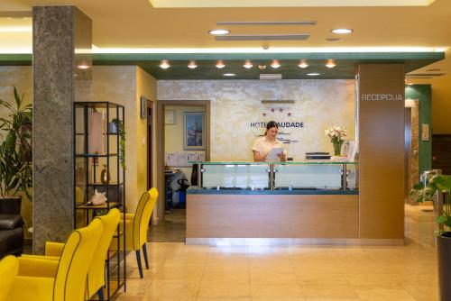 A szálláshely kívülről, Hotel Saudade in Gradac