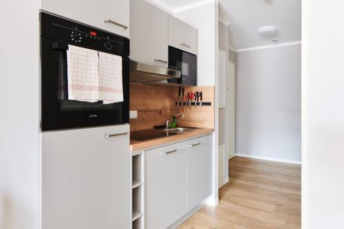 廚房, ADAPT APARTMENT HOTEL Wetzlar in 韋茨拉爾