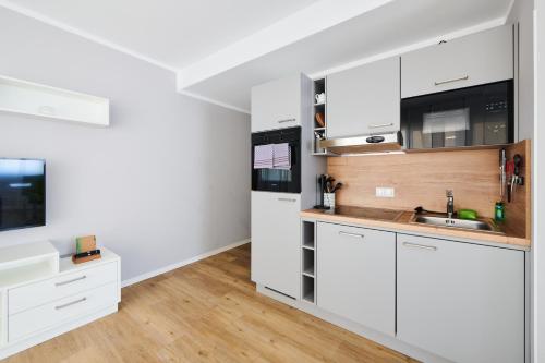 廚房, ADAPT APARTMENT HOTEL Wetzlar in 韋茨拉爾