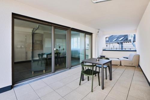 陽台/露台, ADAPT APARTMENT HOTEL Wetzlar in 韋茨拉爾