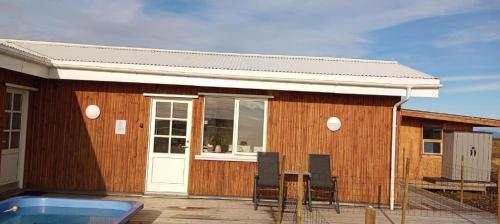 Balkons/terase, Söruhús - Cozy Apartment, Hot Tub, Peaceful Nature Setting (Soruhus - Cozy Apartment, Hot Tub, Peaceful Nature Setting) in Fjall