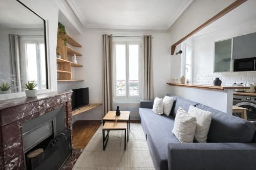 Spacieux appartement de 2 pièces à Montmartre