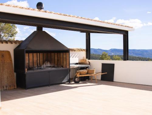 Létesítmények, Casa rural para grupos 12 personas en la sierra con piscina, barbacoa y chimenea en Alicante in Onil