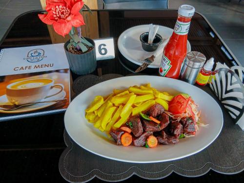 Restaurace, Cafe La Vida in Mbarara
