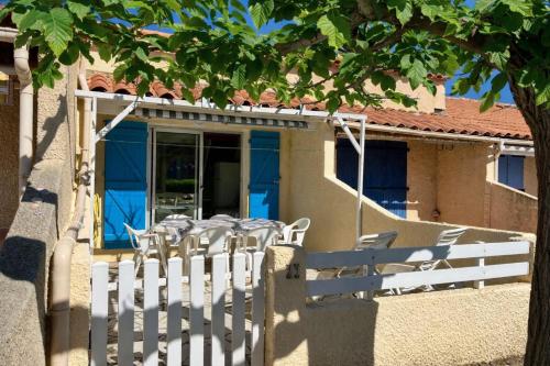 Maison de vacances climatisé que sejour, résidence securisee MAS DE LA PLAGE, terrasse Sud, 5 couchages -250M DE LA PLAGE -PORTIRAGNES PLAGE LRMP27