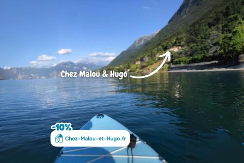 Chez Malou & Hugo vue lac proche Suisse & stations ! gîte à louer Novel