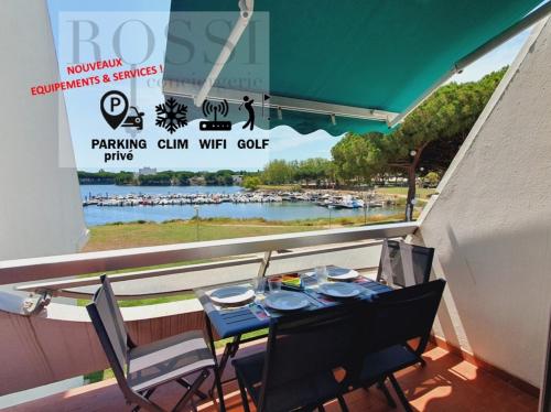 Au Bord du Lac & Golf avec Parking privé Clim Wifi - 4 personnes - ROSSIconciergerie - Linge inclus