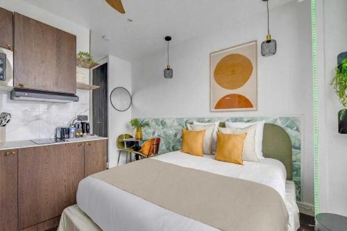 Charming Studio Apartment - AC- 2P - Nation