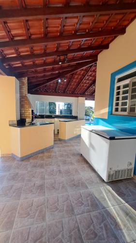 Balcony/terrace, Espaco Portal Azul in Casa Branca (Sao Paulo)