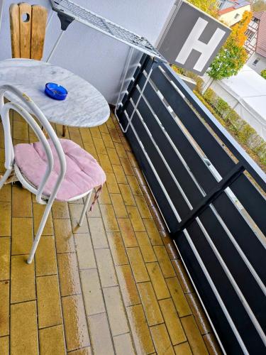 陽台/露台, Accommodation for tradespeople - near Karlsruhe in 卡爾斯巴德
