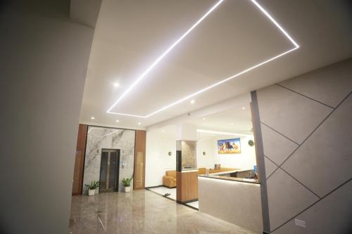 Shared lounge/TV area, Manasa Comforts Boarding and Lodging Karkala in Karkala