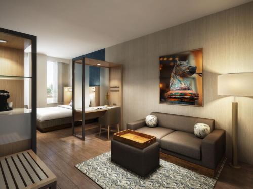 Habitación doble, loft, accesible