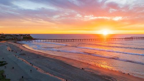 The Famous Big Blue Compound in Ocean Beach