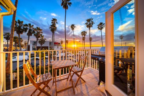 The Famous Big Blue Compound in Ocean Beach