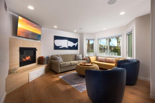 The Famous Big Blue Compound in Ocean Beach