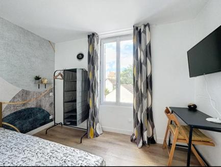 Grande Suite salle de bain toilette privés -20min Orly-40min Paris (Grande Suite salle de bain toilette prives -20min Orly-40min Paris) in 聖皮耶爾勒迪佩爾賴