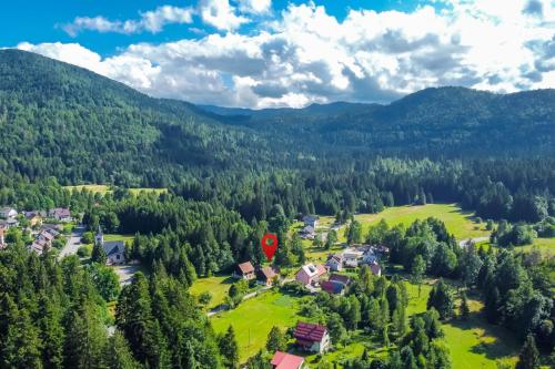 外部景觀, Holiday house with a parking space Delnice, Gorski kotar - 25166 in 代爾尼采