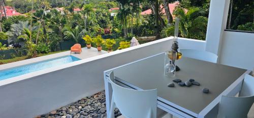 Balcony/terrace, Habitation Villa Les Cassias in Petit-Bourg