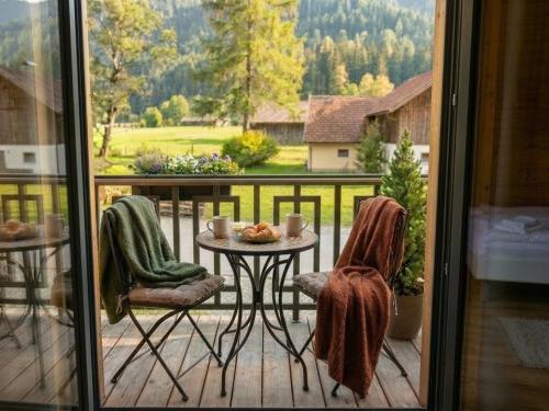 Balkons/terase, Chalet Rattendorf 139 in Hermagora