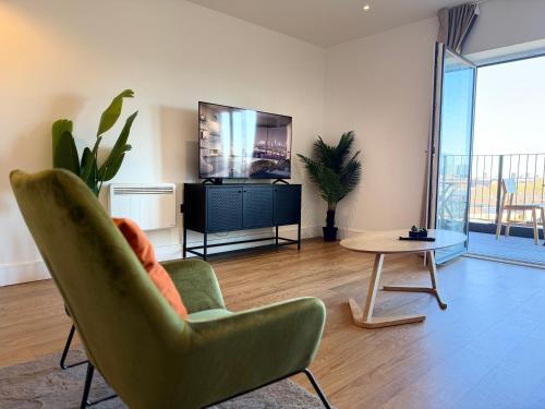Stylish and Cozy One bedoom Flat with Balcony & PS5 In Birmingham, Birmingham (zdjęcie 3)