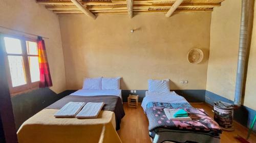 1 double bed