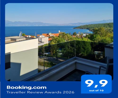My Paradies - Njivice Penthouse*** – khách sạn tại Njivice