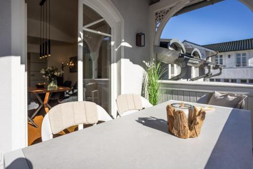 Balcony/terrace, Villa Fabiola in Strandnahe in Ostseebad Binz