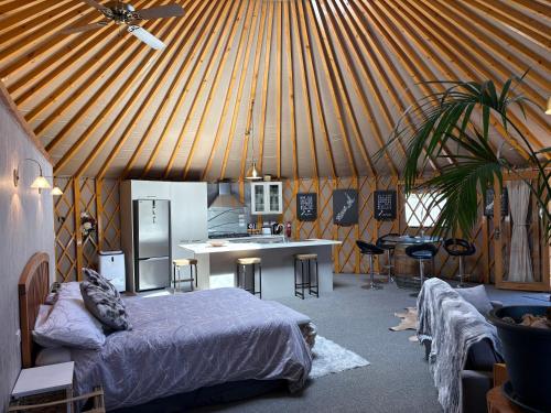 Riverview Yurt in Tarras