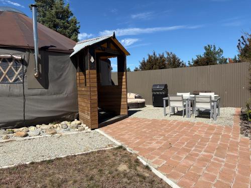 Riverview Yurt in Tarras