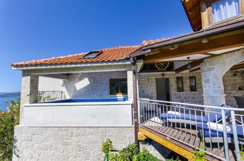 Viesnīcas āriene, Villa Strnj in Zivogosce