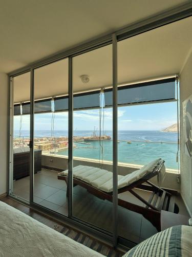 Suite Premium con panorámica vista al mar de Iquique
