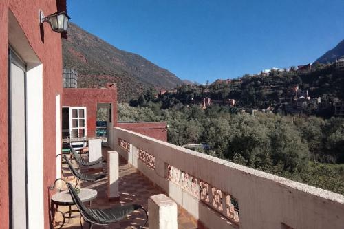 Balkons/terase, Chez Yahia, Au coeur de L'Ourika in Anguelz
