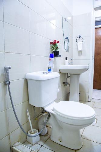 Fürdőszoba, Apartment Lux near SGR & JKIA in Mlolongo