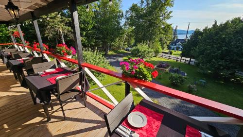 Balcony/terrace, Auberge La Chatelaine in La Malbaie (QC)