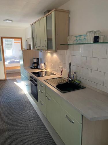 Hellwig Ferienwohnung 1 in 貝恩堡（薩勒）