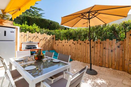 Le 15 Picaud - Superbe studio bord de mer avec terrasse & piscine