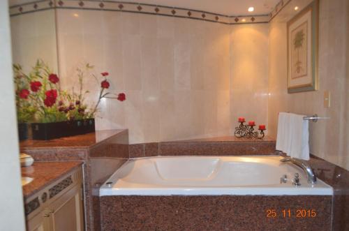 Bathroom, Hotel Hacienda Real in Camaroneros