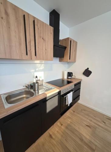 Kitchen, have-a-nice-Stay - Apartment im Zentrum von Ahrensburg - 5 Minuten zum Hauptbahnhof in Ahrensburg