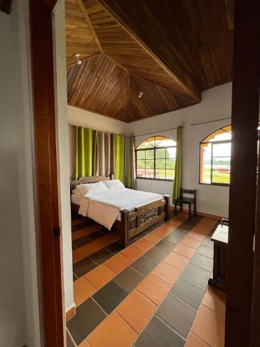 Casa Barú, rustic and panoramic (Casa Baru, rustic and panoramic) in Volcán
